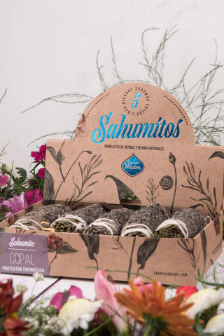 Sahumitos Smudge Sticks Copal doosje met 5 stuks